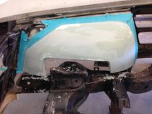 inner fenders after (mock up frame..not my frame)