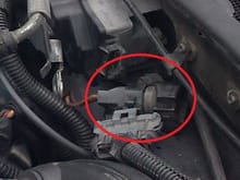Oil Temp Sensor?? We see the connection below the wiper motor and this will be connected. Asap.
