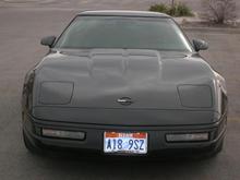 Local authorities made put the front plate on, looks OK
