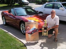 After winning 1st place at all Corvette Show