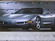 1997 Silver Red Corvette (Front)
