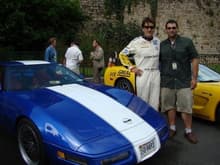 Ron and myself at LeMans 2007 Driver's Parade
