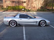 2002 Z06 w Procharger, Kooks headers, ECS blower cam, lowered, tinted, C6 shifter, HRE 19/20s.