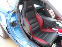 tim miller 003 Blue Baby was ordered by dealership as stock inventory. They ordered her the same time another customer in Ft Worth ordered one just like her specifying red interior. But as you see interior is only about 50% red