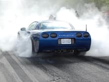 That is how you burn down tires..