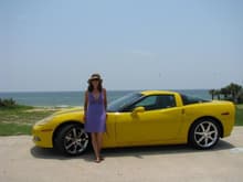 the two women in my life... on the gulf coast, oil free... (IMG 1123)