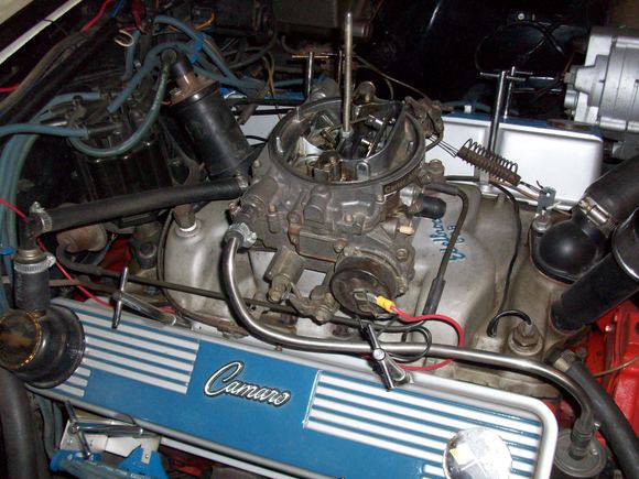Edelbrock 600 AFB on the 68RS