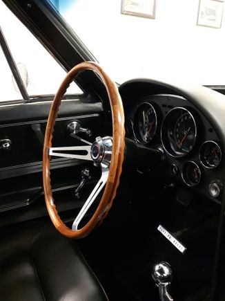 65/66 teak wheel in my 65.