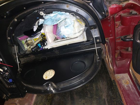 After removing about half the junk.