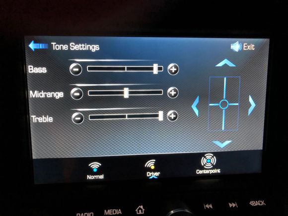My 2LT stereo settings