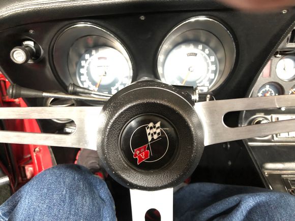Wrong, the horn button cannot be twisted without turning the aluminum mounting collar.