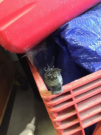 Bottom plug worse as expected 