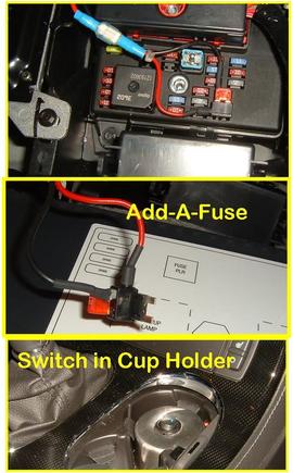 C6 Switch Added To Bypass Fuse When Desired.
