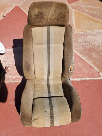 Driver seat, before