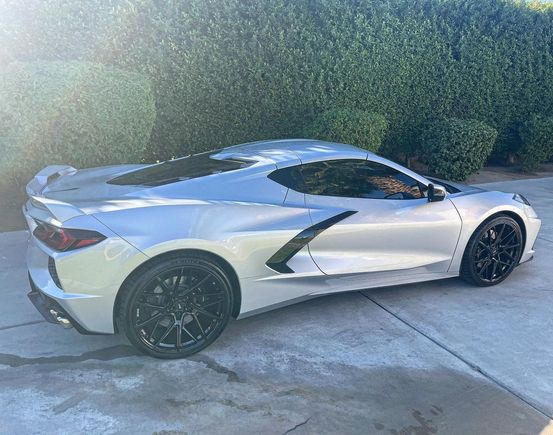 SV-F6 Gloss Black fitment for Gray C8