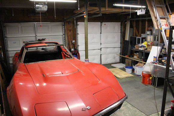 Not much room for a separate frame and a body. 