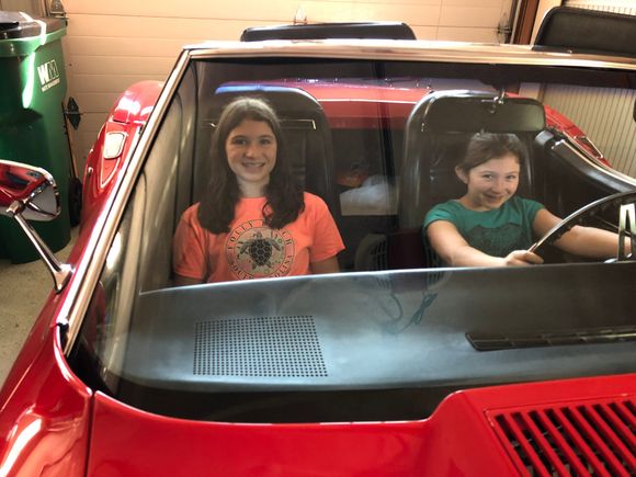 They are all grown up now, and my son in law has taught one of his daughters how to drive a four speed.👍