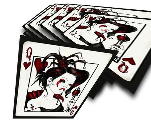 my queen of hearts synthetic photoshop