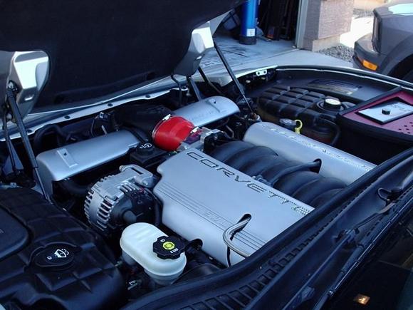 FRC'S and Fan cover in place