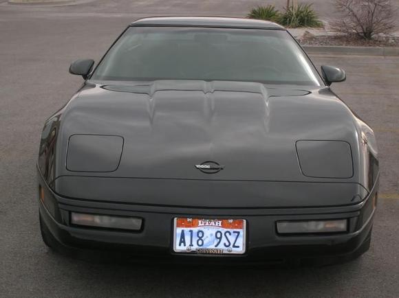 Local authorities made put the front plate on, looks OK