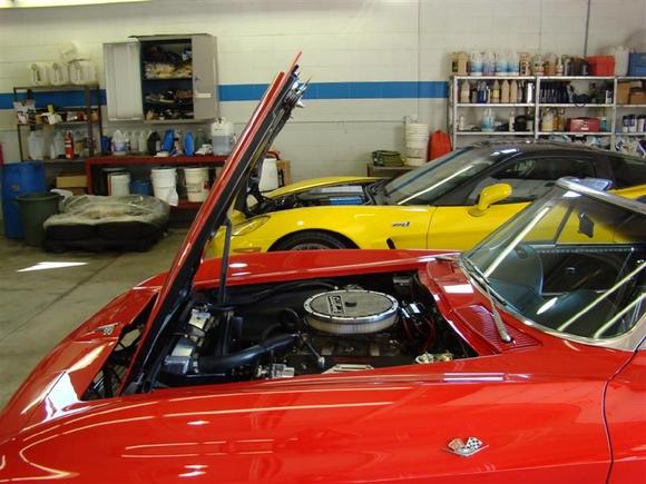 Corvettes   My '63 and 2009 ZR1 11 (Medium)