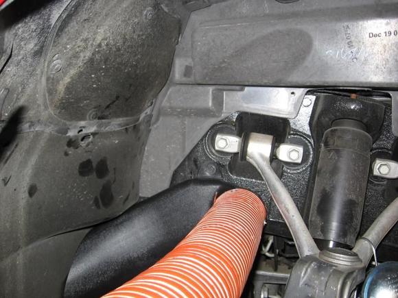 LGM duct &amp; hose in place