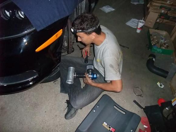 Installing the Vortech Blow Off Valve