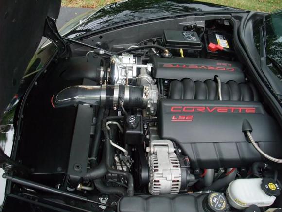 The finished Supercharged Engine...