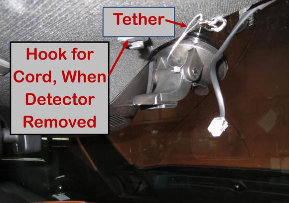 Tether for Sticky Mount