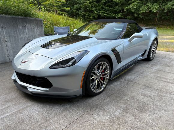 My 2017 sterling blue metallic Z06
