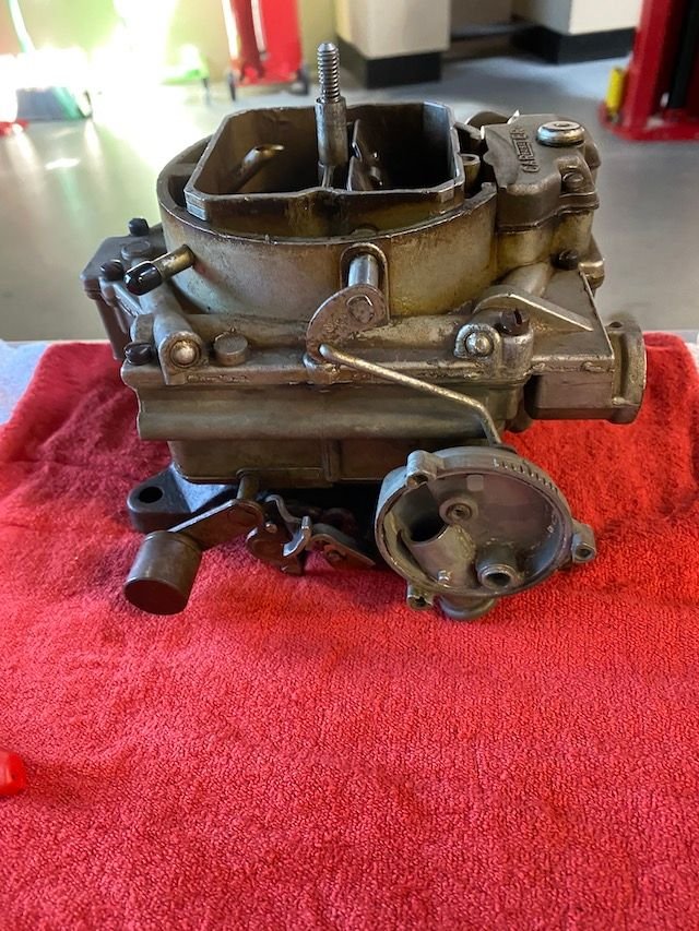 Rebuilding my carb 63 base model Carter WCFB CorvetteForum