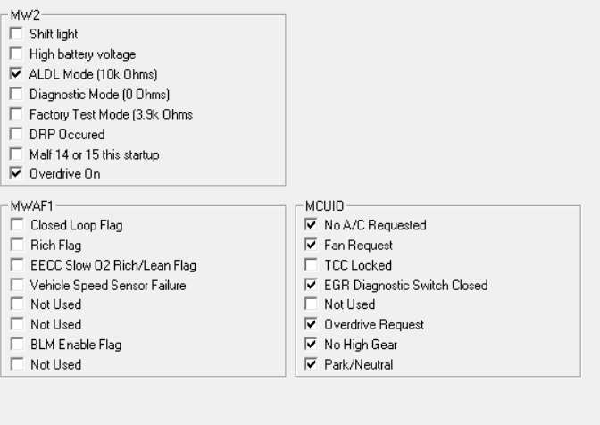 In the flag tab I noticed that while idling, the 