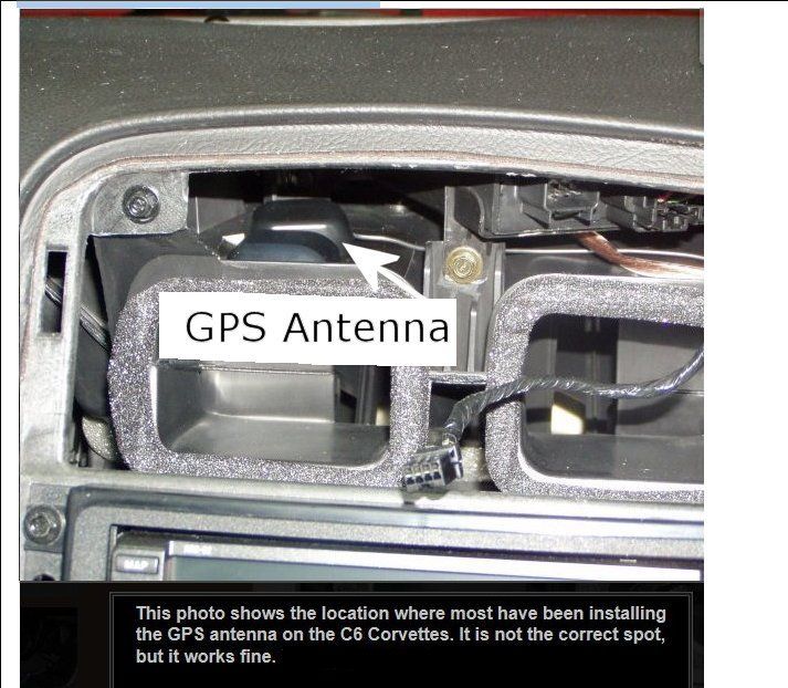 How do you install a OEM navigation unit in a c6 with bose radio