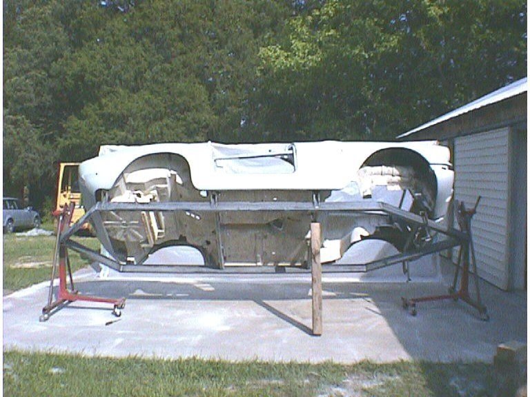 C1 How to mount a C1 to a rotisserie CorvetteForum Chevrolet