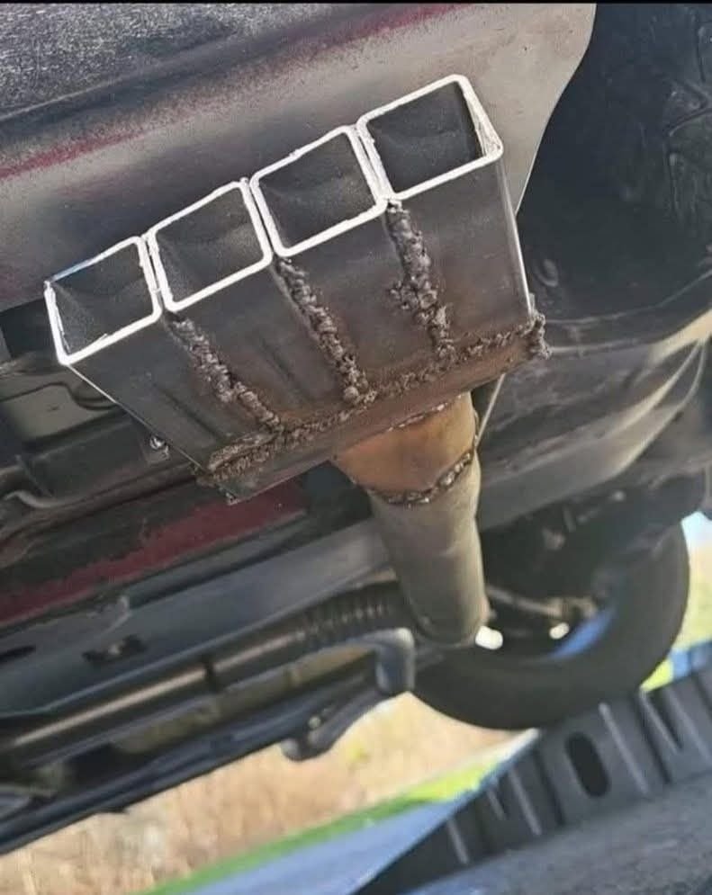 When you can Weld anything is possible! Lmao