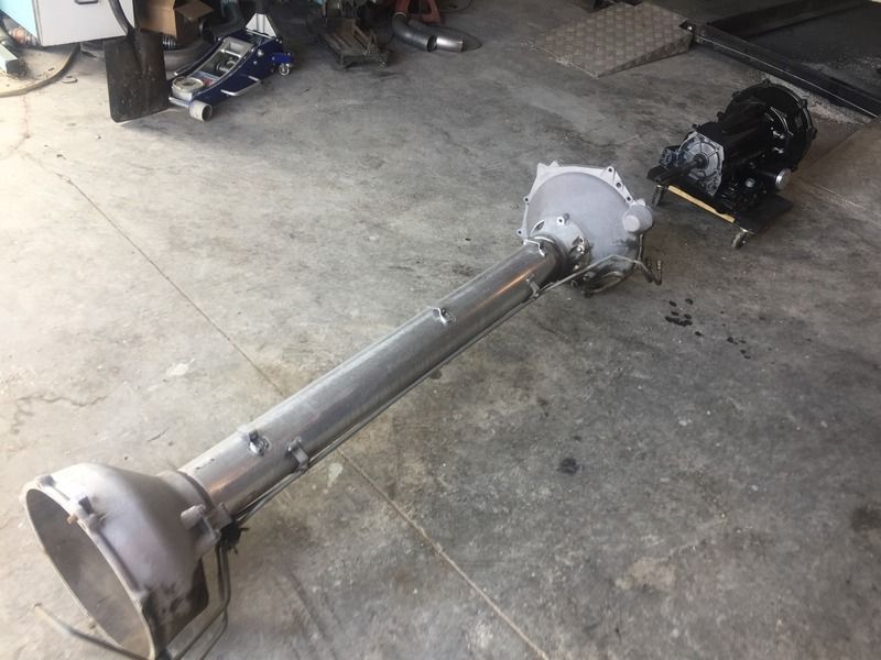 SOLD built 4L65E Yank converter torque tube C6 Z06 auto conversion