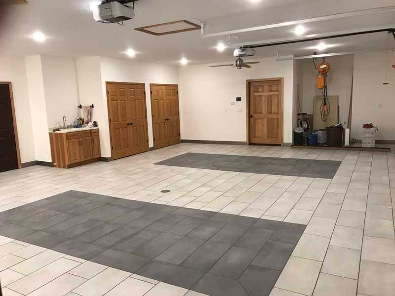 OT Garage flooring...anyone using porcelain tile?? CorvetteForum