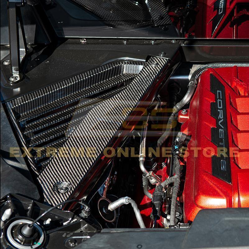 Chevrolet Corvette C8 Coupe Carbon Fiber Engine Bay Panel Cover ...
