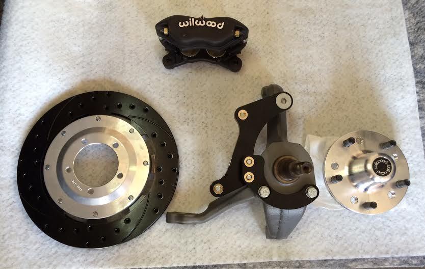 Wilwood Front Disc Brake Kit 63- 64 Vette 12.19in main image 0