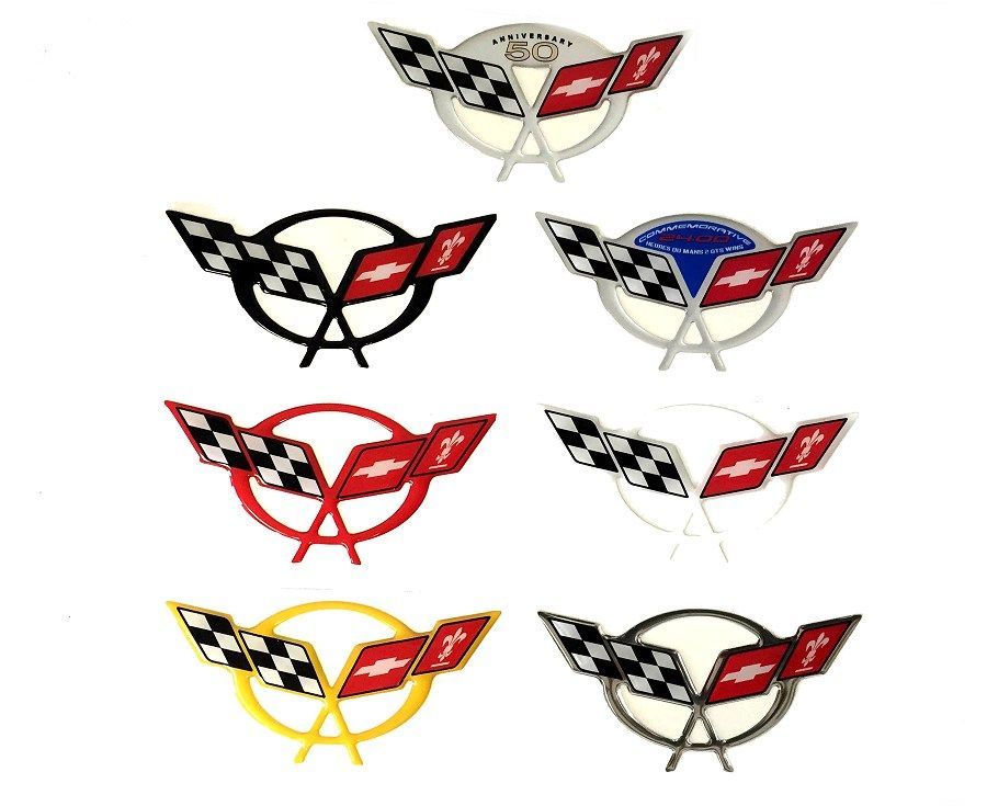19972004 C5 Corvette Domed Steering Wheel Decals on Sale