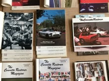 Corvette Restorer magazines NCRS Complete 4 volume years 1995,’96,’03.
 3 volume years ‘97 ‘98. 2 ‘02 ‘94 ‘99
Single 2000, ‘01, ‘04

