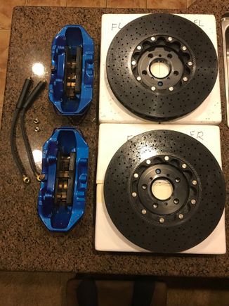 Full ZR1 brake package for sale.
