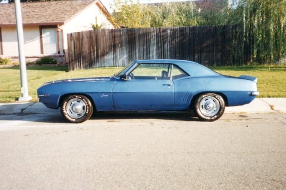 '69 Camaro. 6 cylinder Powerglide, converted to 6 cylinder 4 speed SS console and badges,  Fun car