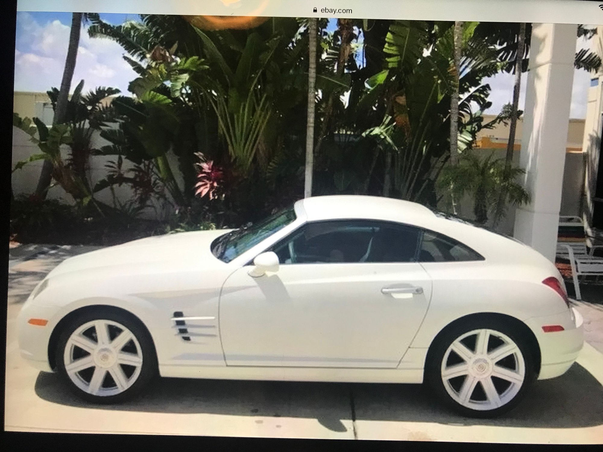 2005 Chrysler Crossfire - For Sale: White 2D Limited Coupe - Used - VIN 1c3an69l05x047098 - 74,900 Miles - Automatic - Coupe - White - Bristol, WI 53104, United States