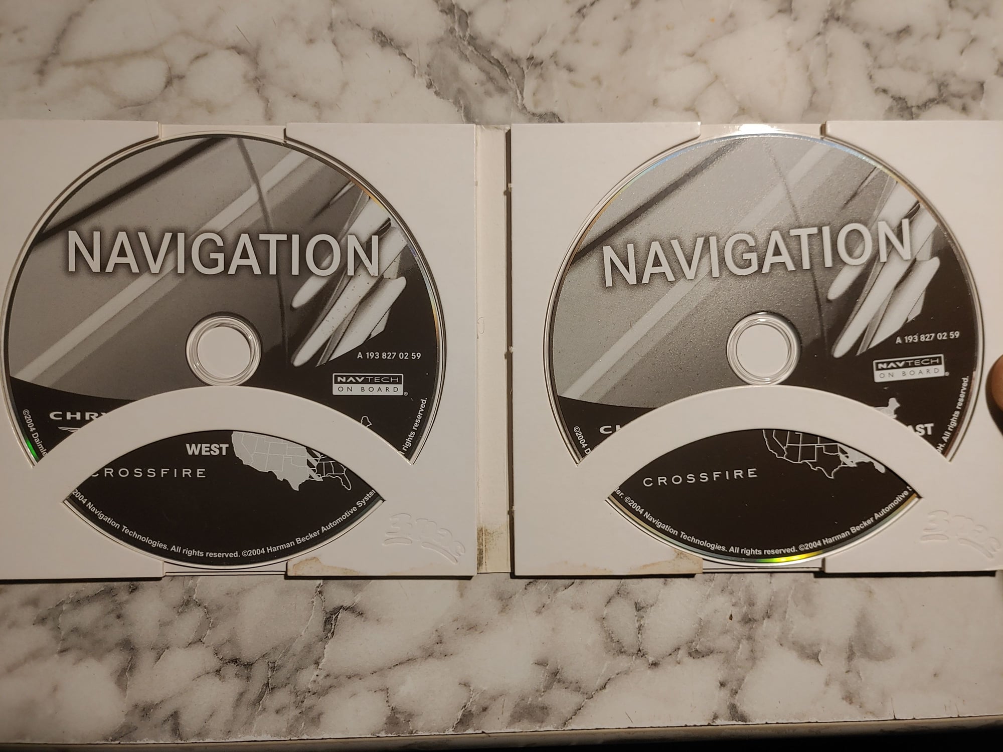 Accessories - Navigation CD's - Used - 2004 to 2007 Chrysler Crossfire - San Diego, CA 92027, United States