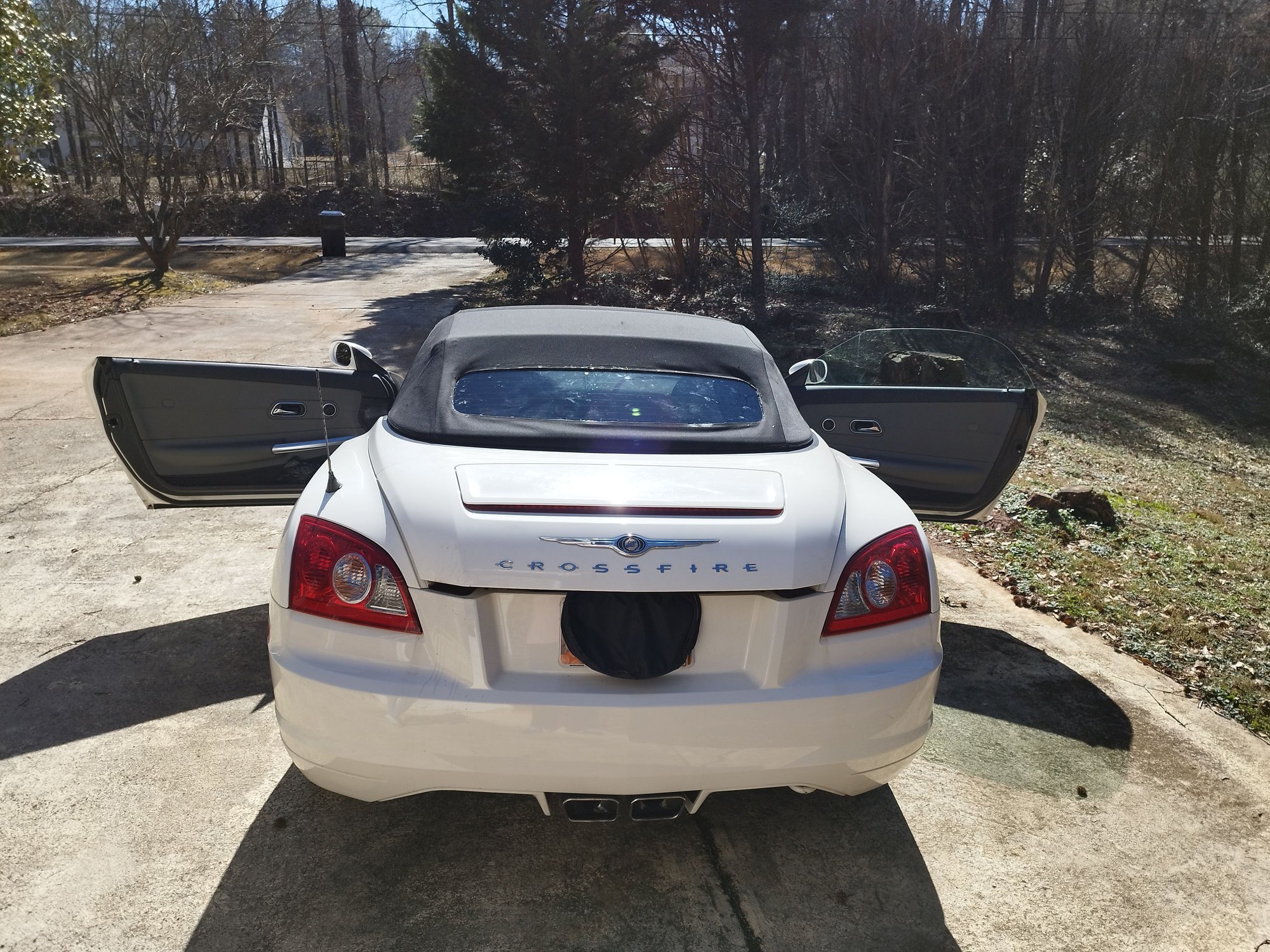 2005 Chrysler Crossfire - 2005 Crossfire Limited Convertible - Used - VIN 1c3an65l05x040528 - 62,368 Miles - 6 cyl - 2WD - Automatic - Convertible - White - Mcdonough, GA 30253, United States