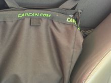 Storage, trash, insulated, mesh pockets for cups and misc.