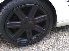 Left Front Rim Plasti-Dip