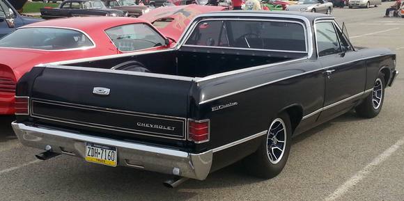 The Performance Chevelle, no back seat for kids.