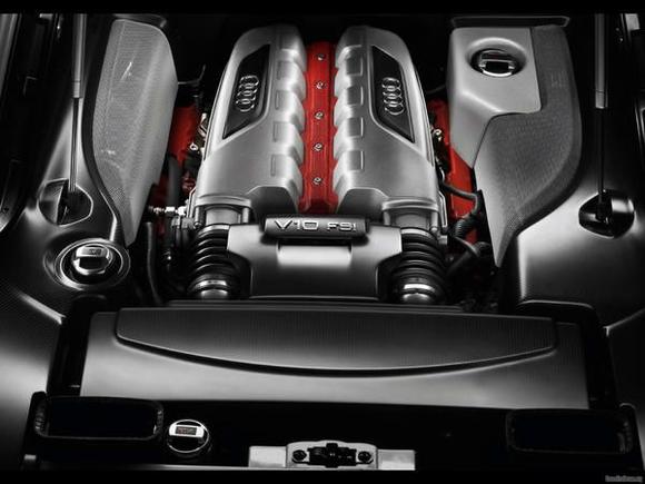 2010 Audi R8 GT Engine 1920x1440